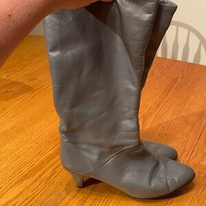 Vintage grey boots